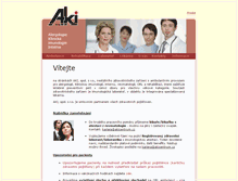 Tablet Screenshot of akialerg.com